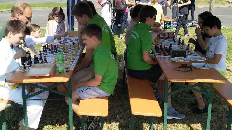 Schach beim Neunkirchener Tag der Jugend 2018